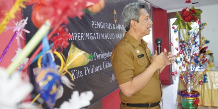 Pj Sekprov Hadiri Peringatan Maulid Nabi Muhammad SAW IKABA Sulsel