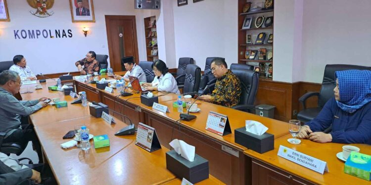 Ikut Wujudkan Pemilu Damai dan Bermartabat, SMSI Pusat Audensi dengan Kompolnas