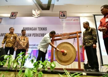Kemendagri Jadikan Sulsel Tuan Rumah Bimtek Sistem Informasi Pemantauan Perkembangan Politik KTI