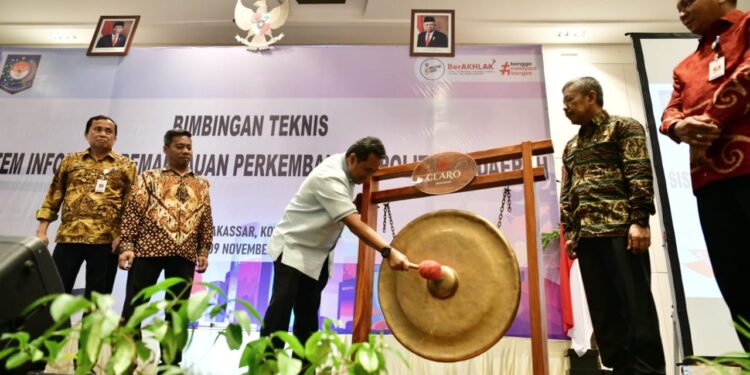Kemendagri Jadikan Sulsel Tuan Rumah Bimtek Sistem Informasi Pemantauan Perkembangan Politik KTI