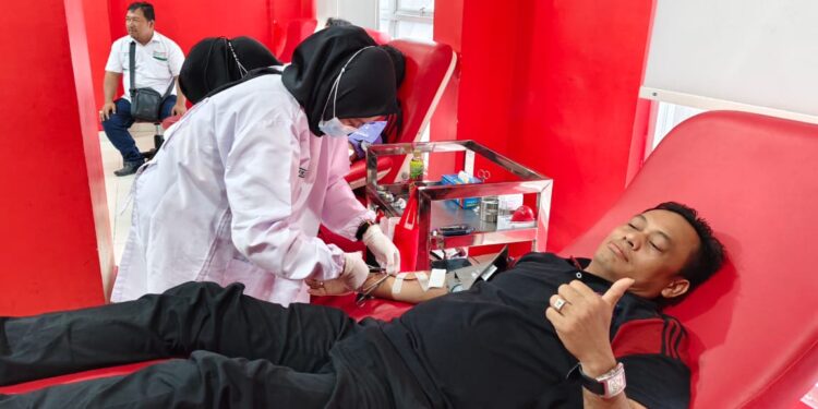 Berterima Kasih ke SMSI Sumut Telah Donorkan Darah, PMI Medan: Selamat HUT ke-7 SMSI