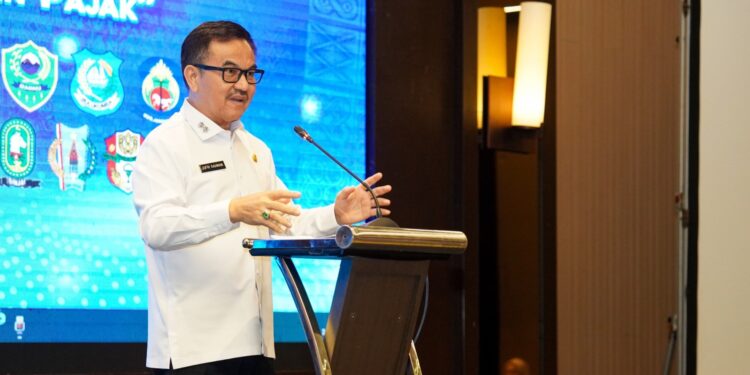 HLM TP2DD Sulsel 2025 Resmi Dibuka, Sekprov Jufri Rahman Dorong Optimalisasi Opsen Pajak