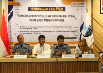 Pemprov Sulsel Perkuat Integrasi Pengelolaan SDA Jeneberang, Sidang TKPSDA Bahas Sistem Informasi dan Kolaborasi Nasional