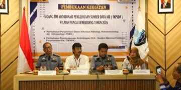 Pemprov Sulsel Perkuat Integrasi Pengelolaan SDA Jeneberang, Sidang TKPSDA Bahas Sistem Informasi dan Kolaborasi Nasional