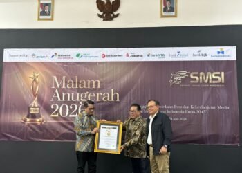 SMSI Beri Penghargaan untuk Tokoh Inspiratif, Sahabat Pers, dan Pelopor Kemerdekaan Pers
