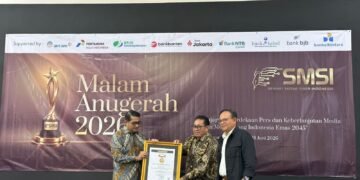 SMSI Beri Penghargaan untuk Tokoh Inspiratif, Sahabat Pers, dan Pelopor Kemerdekaan Pers