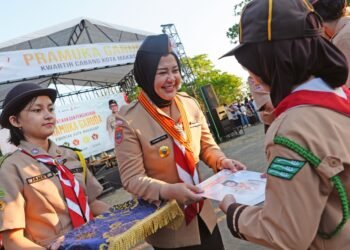 Fatmawati Rusdi Kukuhkan 241 Pramuka Garuda, Tegaskan Komitmen Pembinaan Generasi Berkarakter